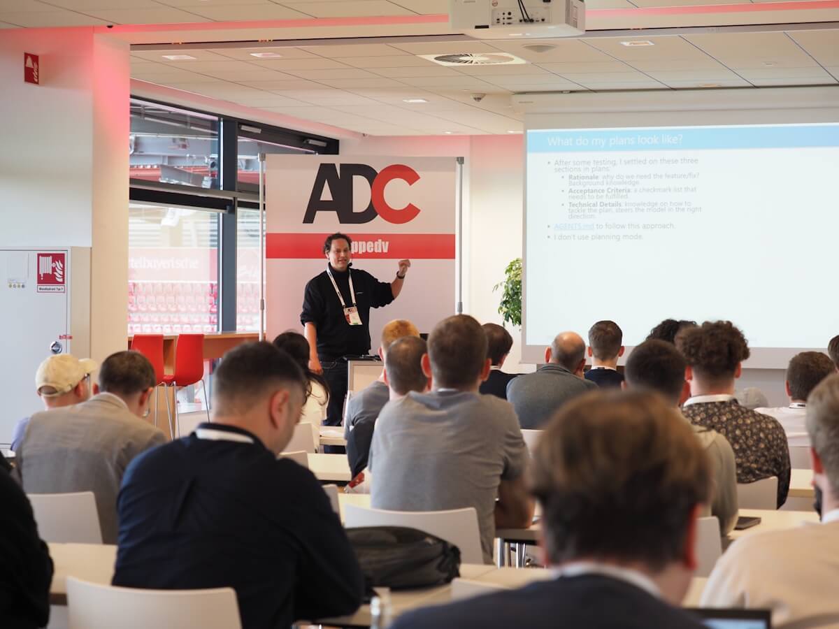 Gut besuchte Session der ADC 2026